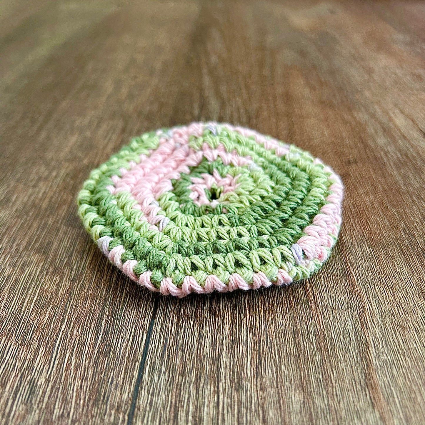 Pink Camo Marble Pusher Fidget