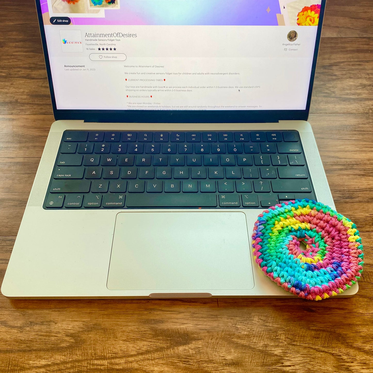 Psychedelic Marble Pusher Fidget