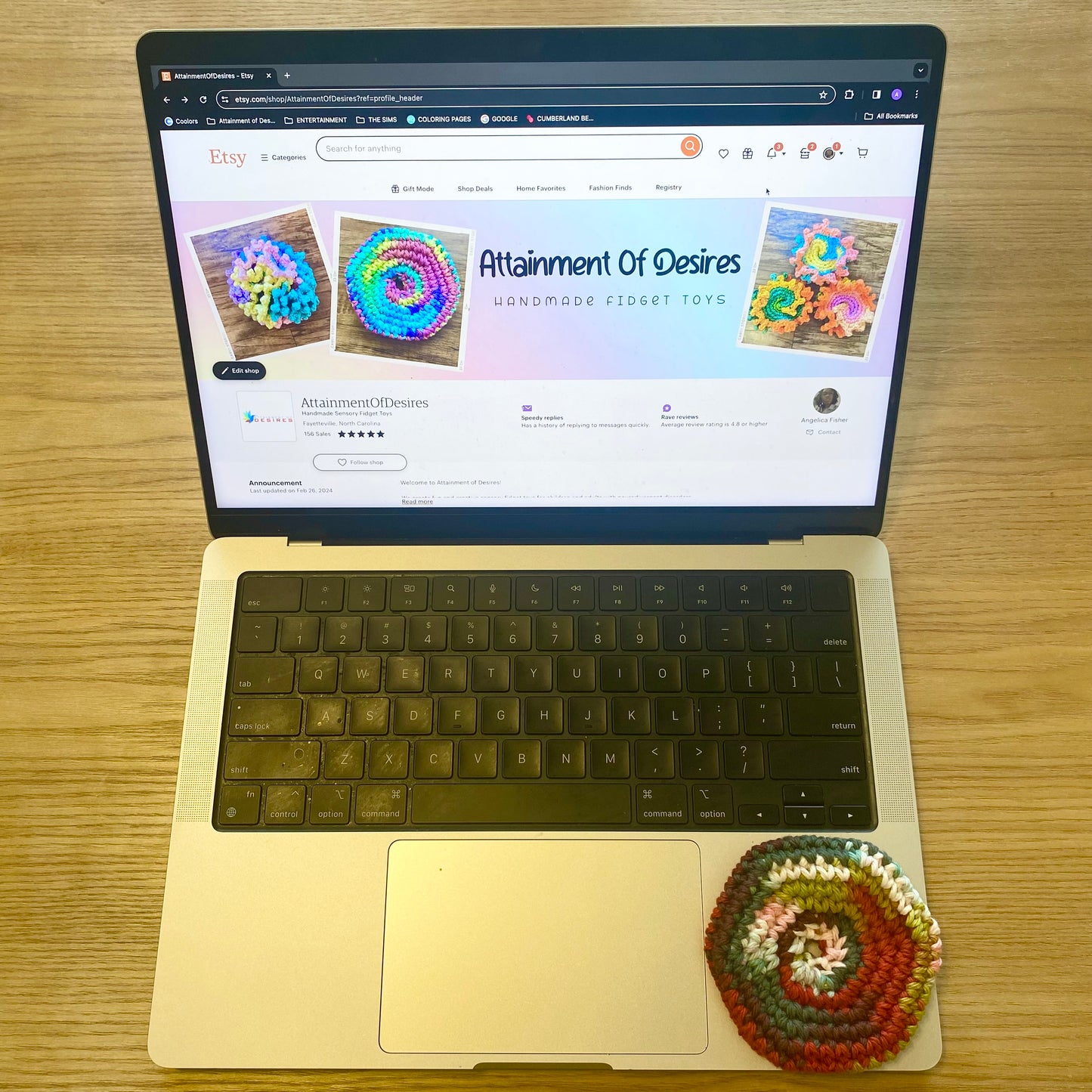 Summerfield Marble Pusher Fidget