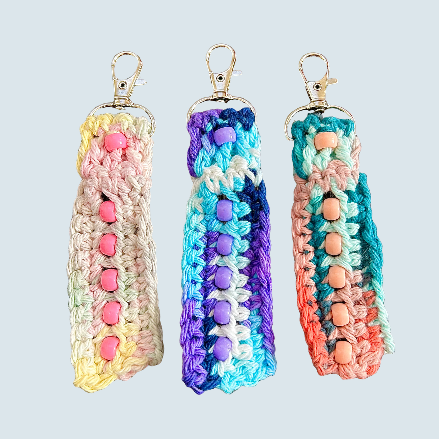 Beaded Fidget Keychain