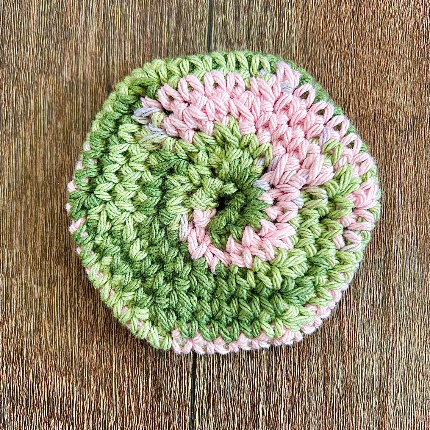 Pink Camo Marble Pusher Fidget