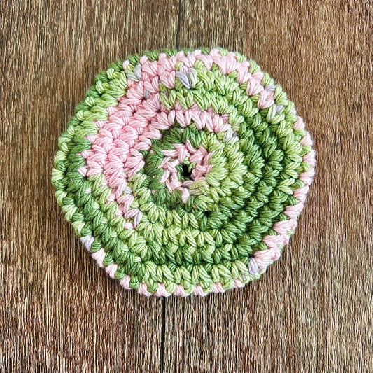 Pink Camo Marble Pusher Fidget
