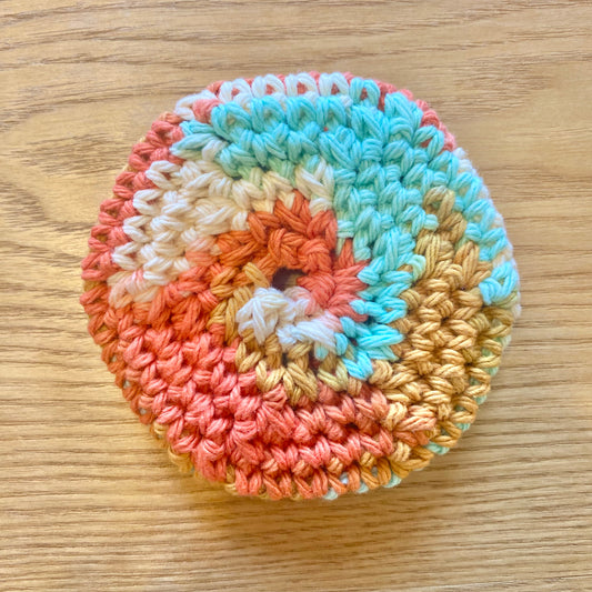 Sunrise Ombre Marble Pusher Fidget