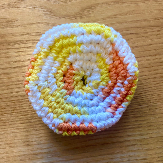 Creamsicle Marble Pusher Fidget